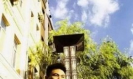 中国男模倪泽外拍写真图片