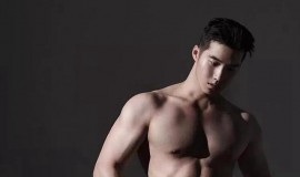 酷似刘昊然的韩国胸肌男模