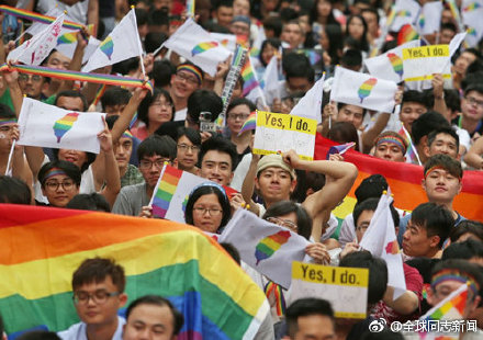 结果：台湾同性恋平权议题公投，反同案通过，平权案没通过