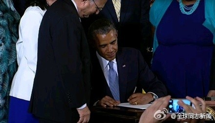 奥巴马签署行政命令：禁性倾向歧视