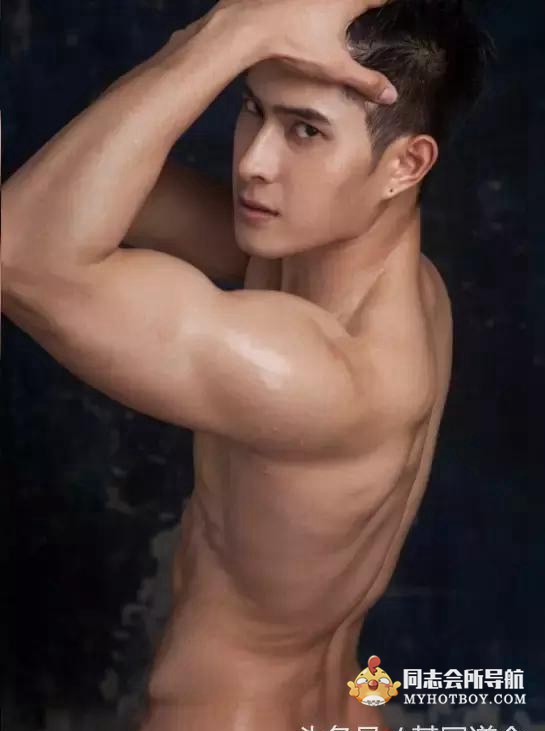 如丝般嫩滑的双胸，泰国帅哥模特Tudtu Jirat 时尚型男 第5张