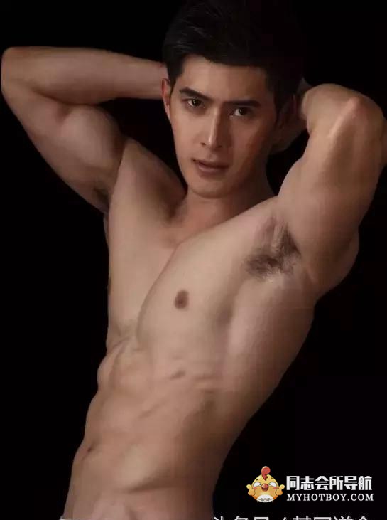如丝般嫩滑的双胸，泰国帅哥模特Tudtu Jirat 时尚型男 第6张