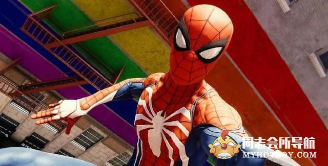 PS4《漫威蜘蛛侠》有个彩虹景点 时尚型男 第6张