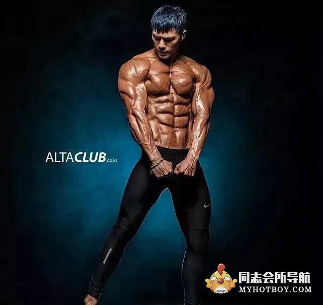 韩国的肌肉男，模特大赛作品（1） 精选转载 第7张